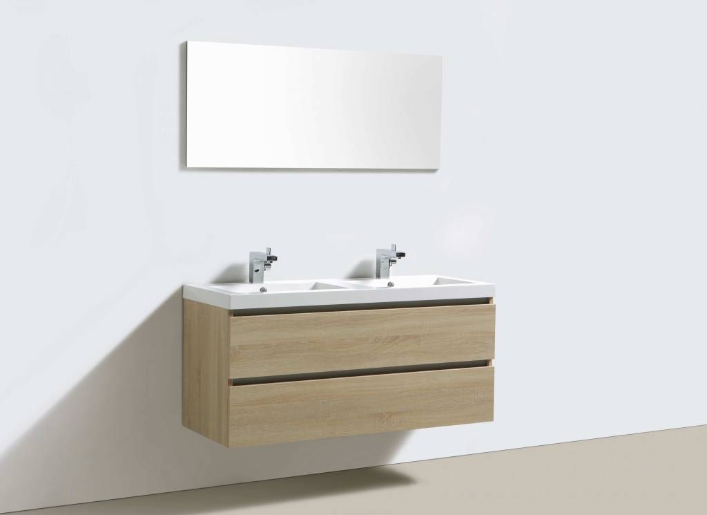 Badmeubel Lilium Trendline 120 Light Wood