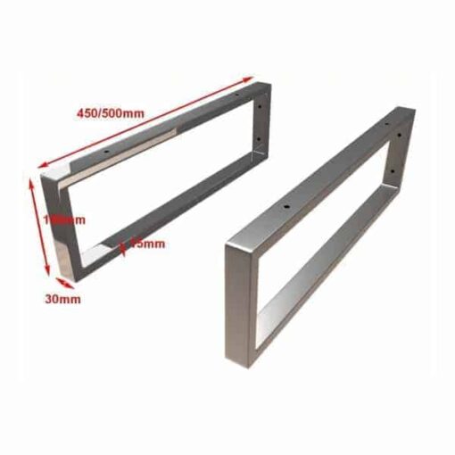 Wandsteun console opzetbeugel KT-4500 chroom - Afbeelding 9