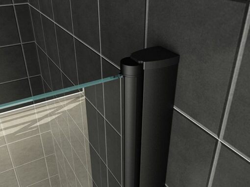 Badwand Orbit draaibaar matzwarte profielen - Afbeelding 3