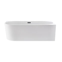 Hoekbad vrijstaand wit rechts