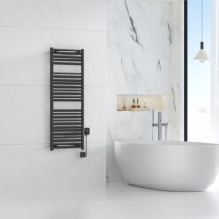 Radiator electrisch Elara 45 zwart met wifi