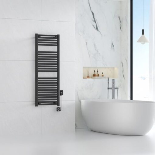 Radiator electrisch Elara 45 zwart met wifi