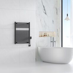 Radiator electrisch Elara 60 zwart met wifi