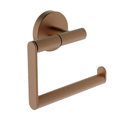 Toiletrolhouder Alonzo zonder klep brons/koper