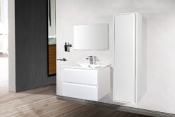 Badmeubel Sally  glanswit met wastafel