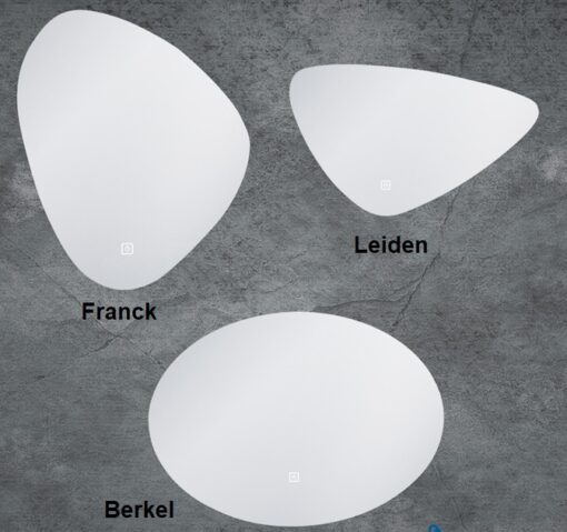 Spiegel Franck met ledverlichting en verwarming - Afbeelding 7