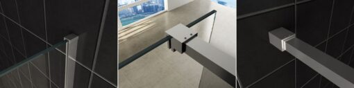 Inloopdouche Slim  rvs profielen II - Afbeelding 2