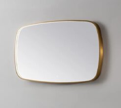 Spiegel Element goud met verlichting en verwarming