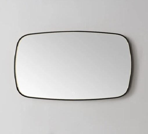 Spiegel Element gunmetal met verlichting en verwarming - Afbeelding 2