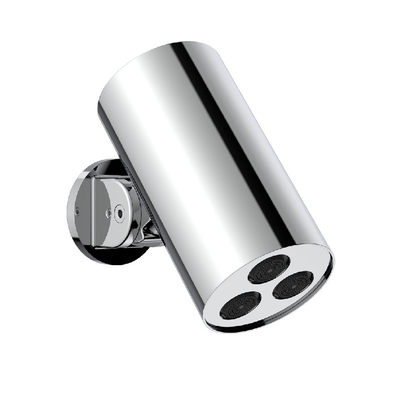 Hoofddouche Uniforma cilinder chroom