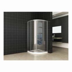Douchecabine Eco90 schuifdeuren 1/4 rond