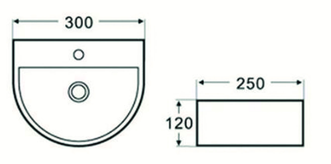 Toiletwastafel fonteintje Lara wit - Afbeelding 4