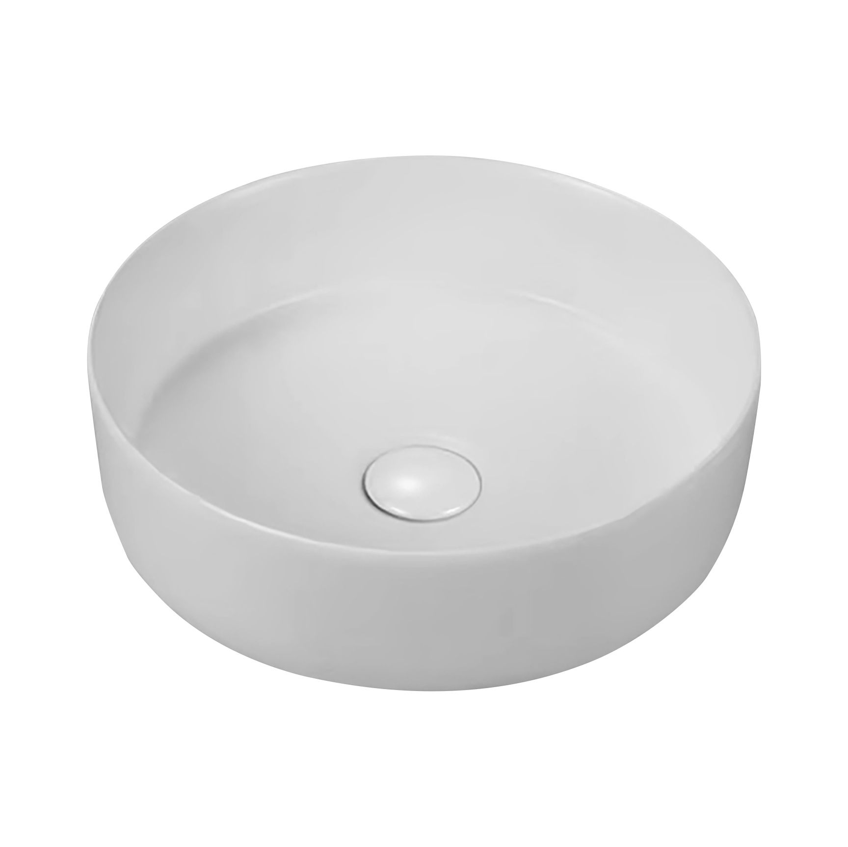 Wastafel Fira rond matwit - Afbeelding 2