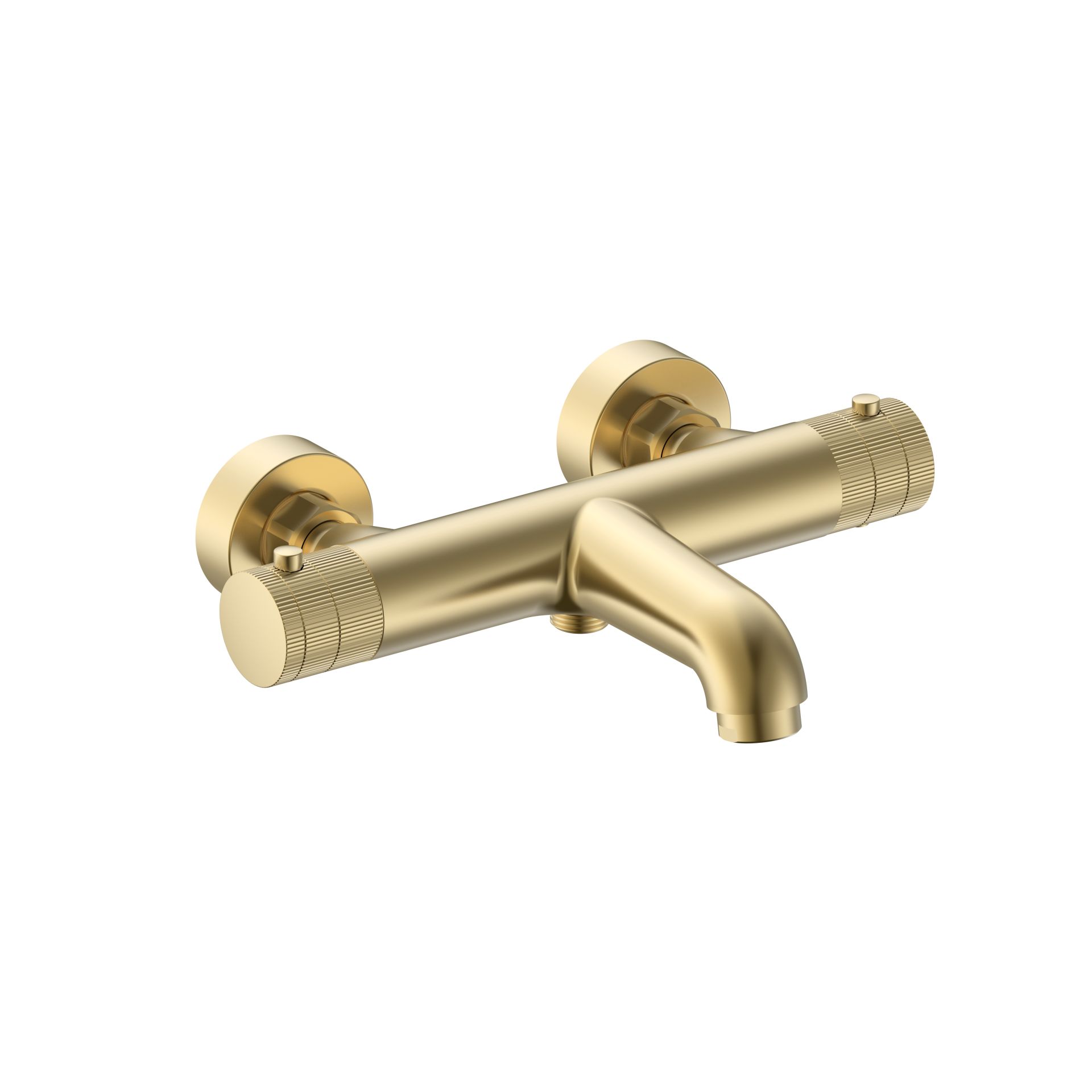 Badkraan thermostaatkraan Stria goud - Afbeelding 2