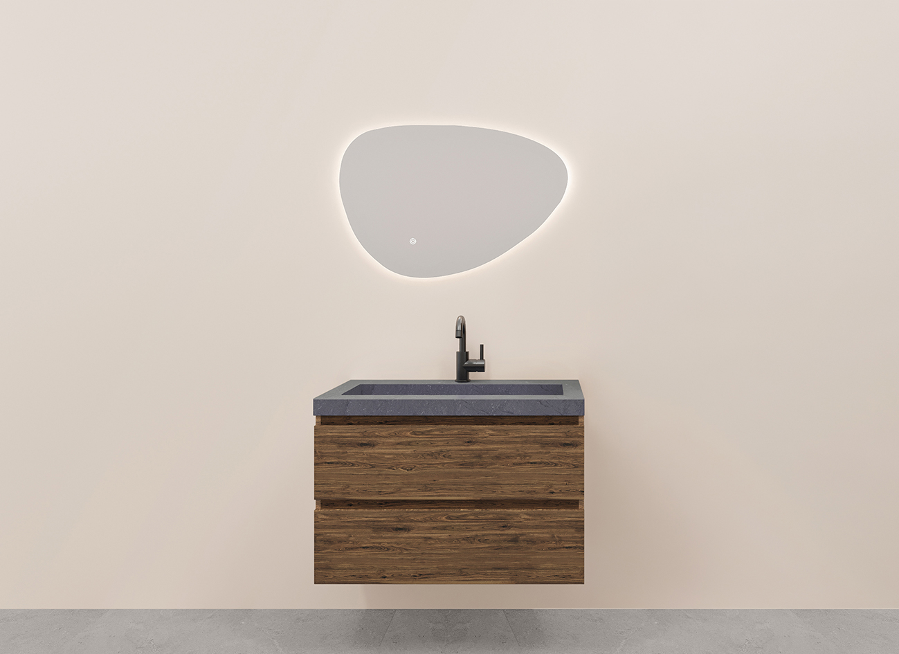 Badmeubel Alvara met topblad warm eiken - Afbeelding 4