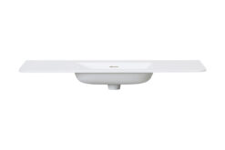 Badmeubel Novira matwit met wastafel solid surface - Afbeelding 10