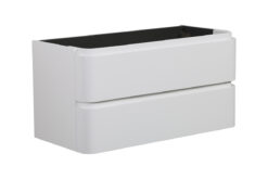 Badmeubel Novira matwit met wastafel solid surface - Afbeelding 4