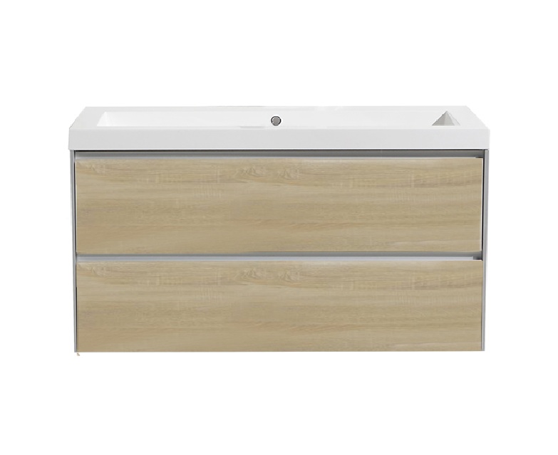 Badmeubel Lilium Trendline 100 Light Wood