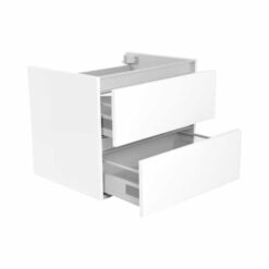 Badmeubel Vision hoogglans wit met wastafel - Afbeelding 3